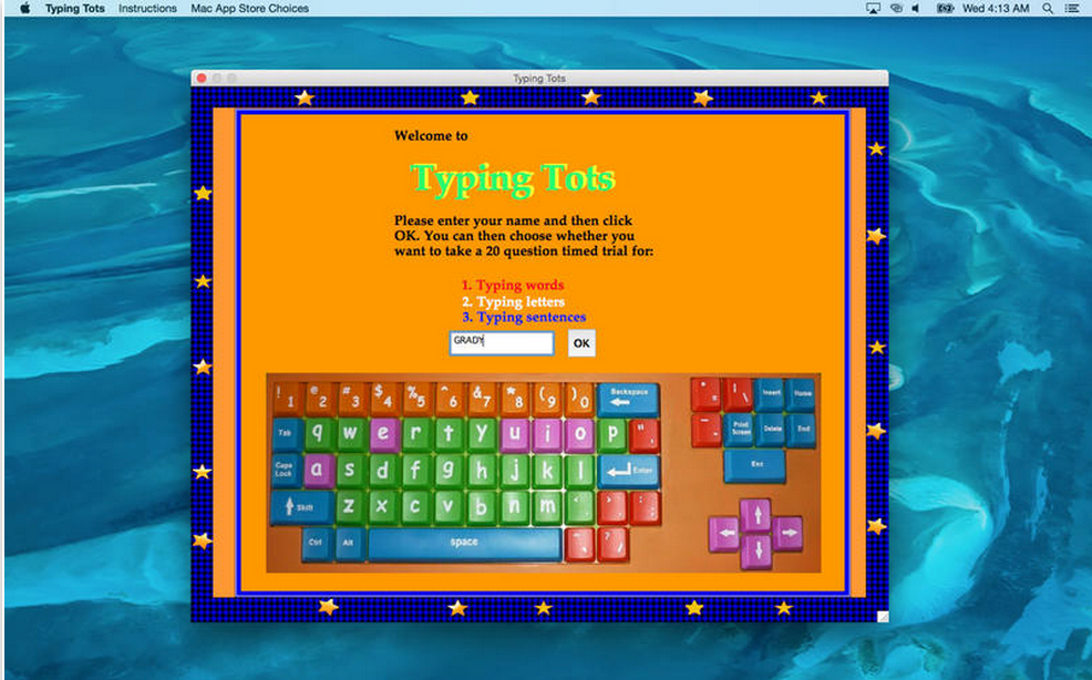 typing app for mac